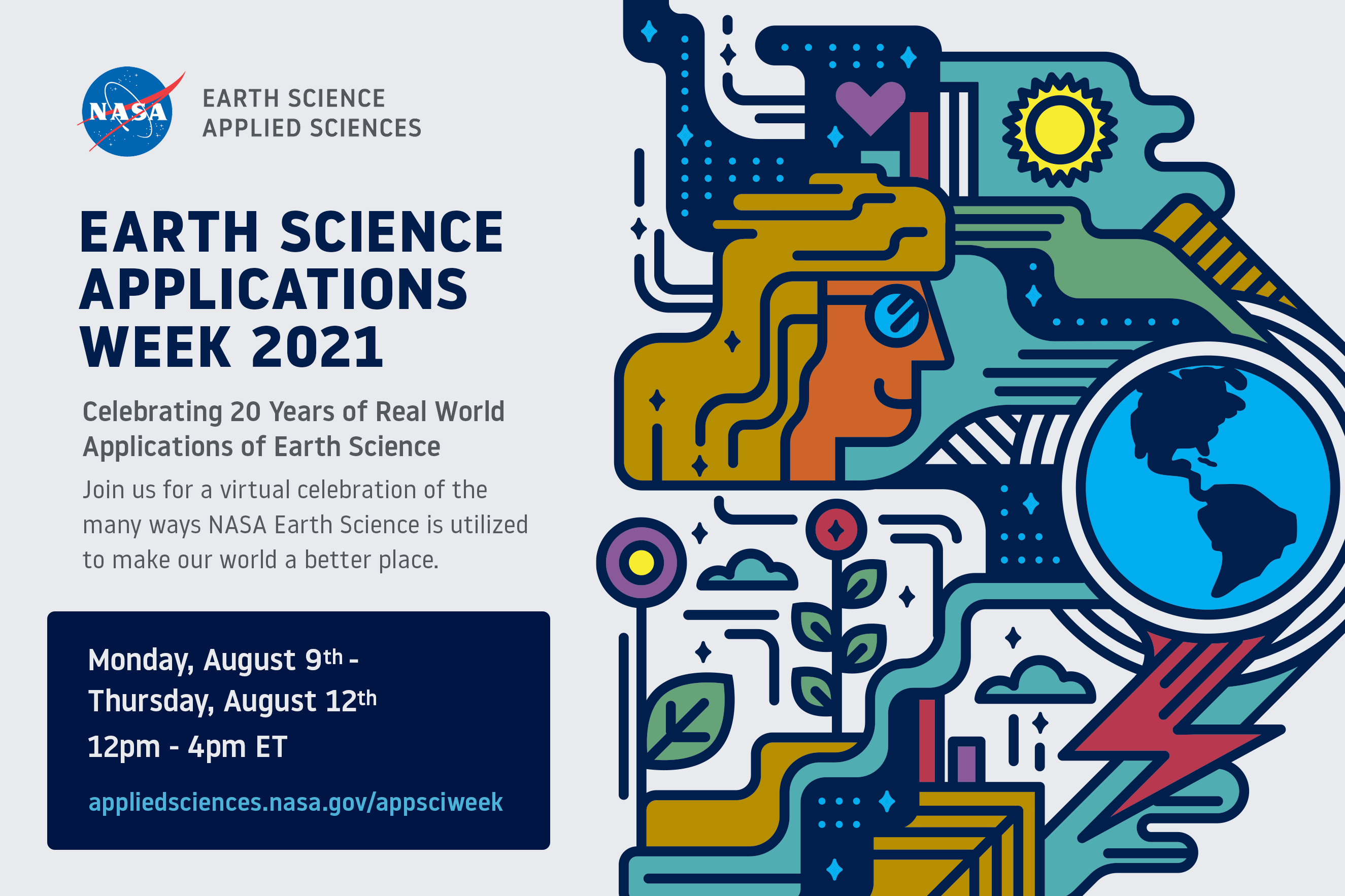 Earth Applied Sciences Week invitation card