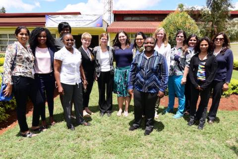 Participants of the SERVIR Service Planning, Workshop in Nairobi, Kenya 