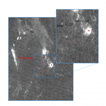 Image of thermal anomalies located