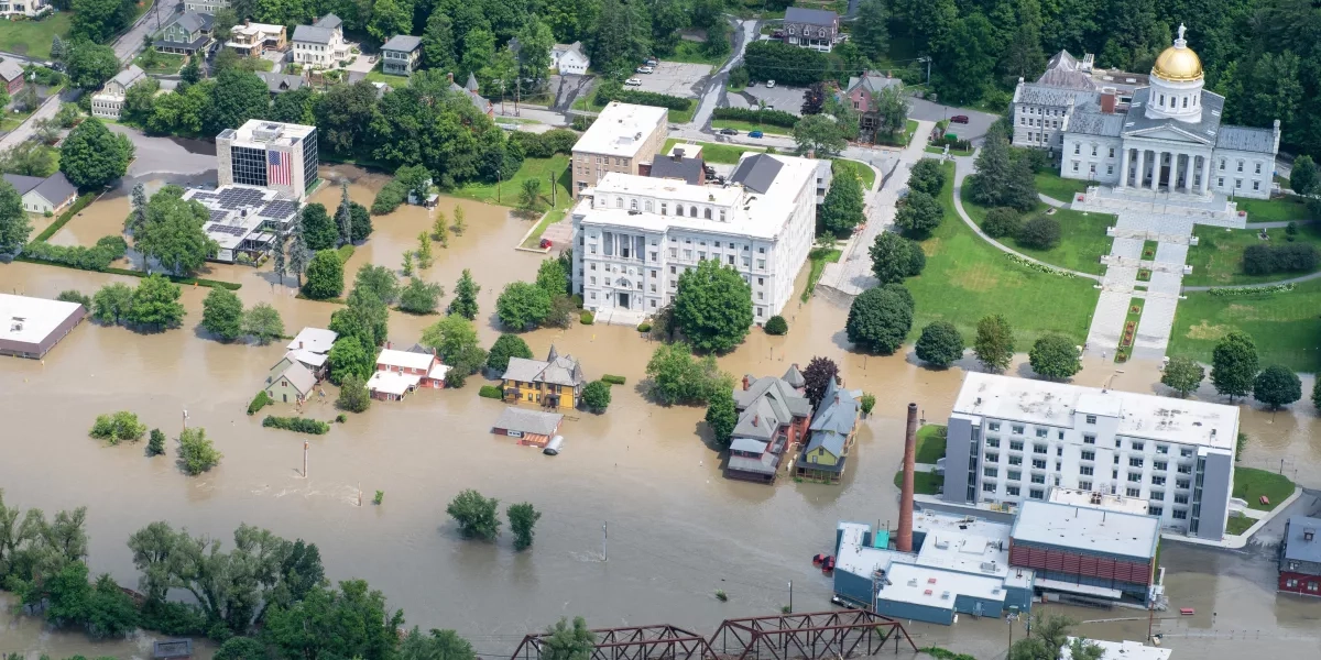 Vermont Flooding July 2023 NASA Applied Sciences