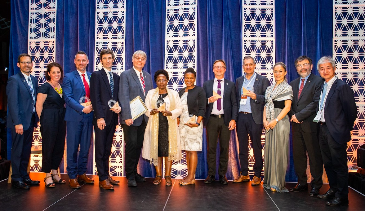 Photo of the 2019 sustainable development award winners