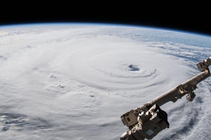 Image of Hurricane Florence from the International Space Station. 