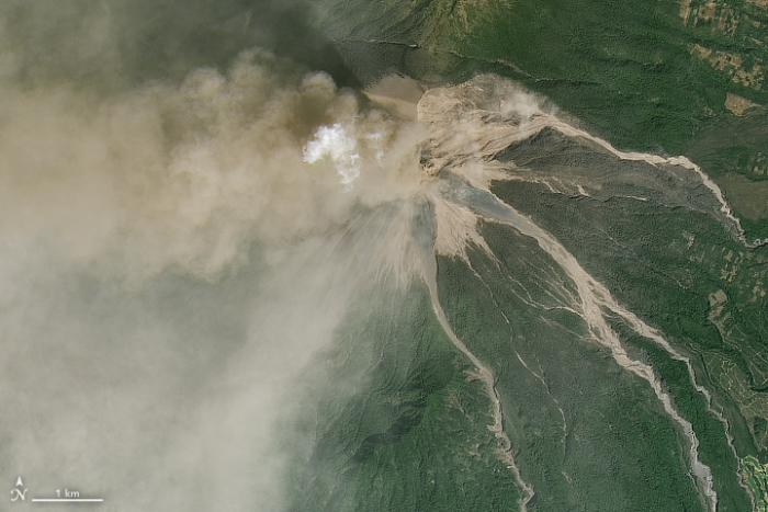 Image of Volcán de Fuego volcano in Guatemala 