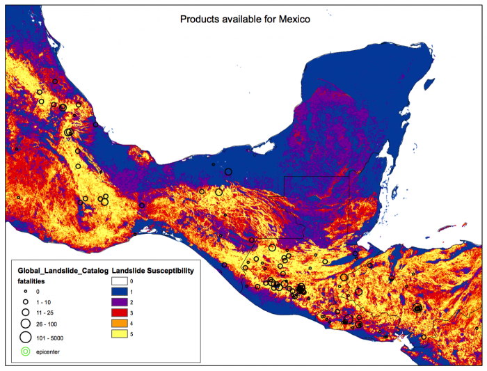 Image of susceptibility fatalities in Mexico. 