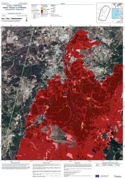 Portugal Land Use map