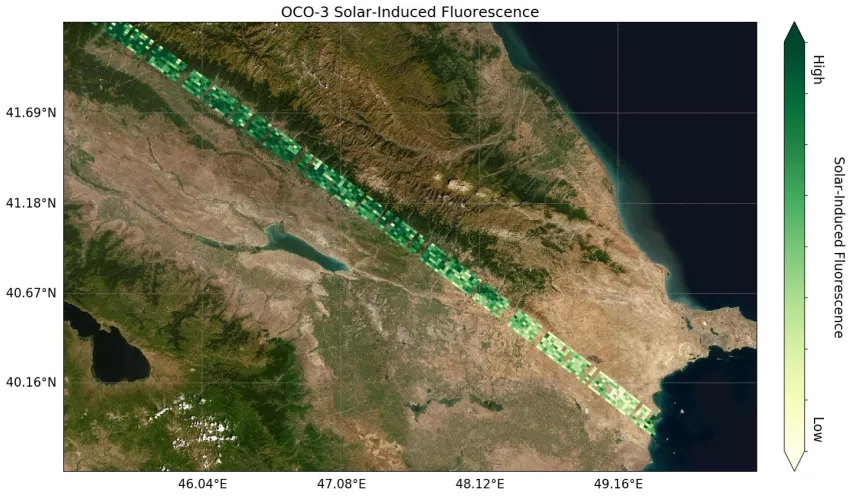 satellite data image