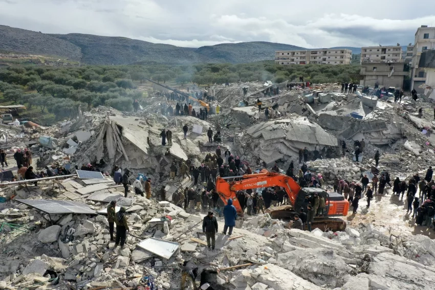 Search and rescue teams in Türkiye following the devastating Feb. 6 earthquake. Credits: USAID