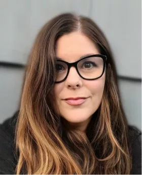 photo of woman wearing glasses