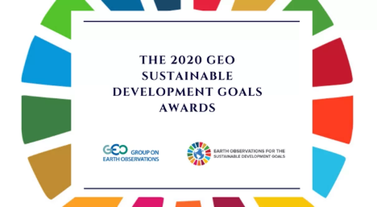 Graphic of GEO SDG awards