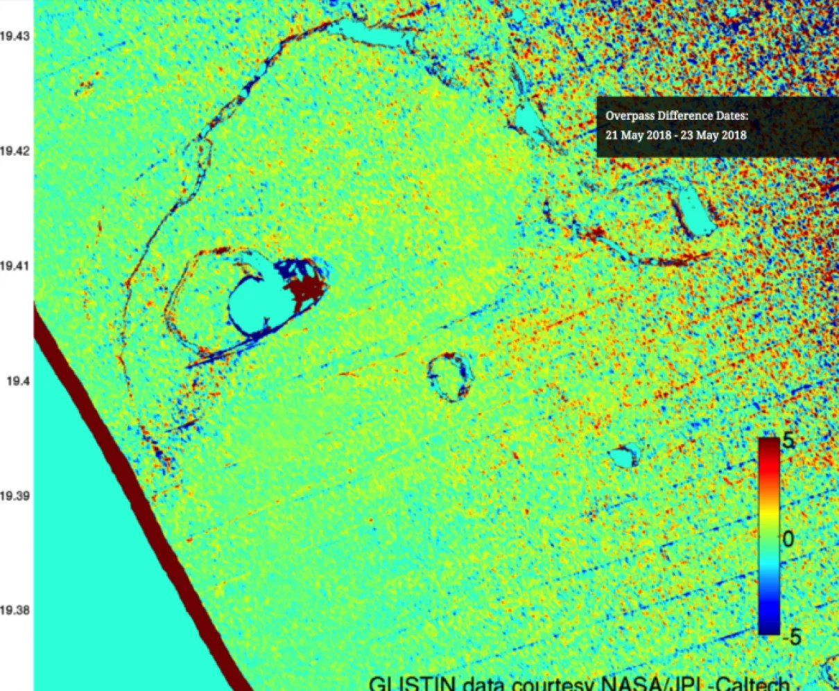 Image of GLSTIN-A Airborne topography map