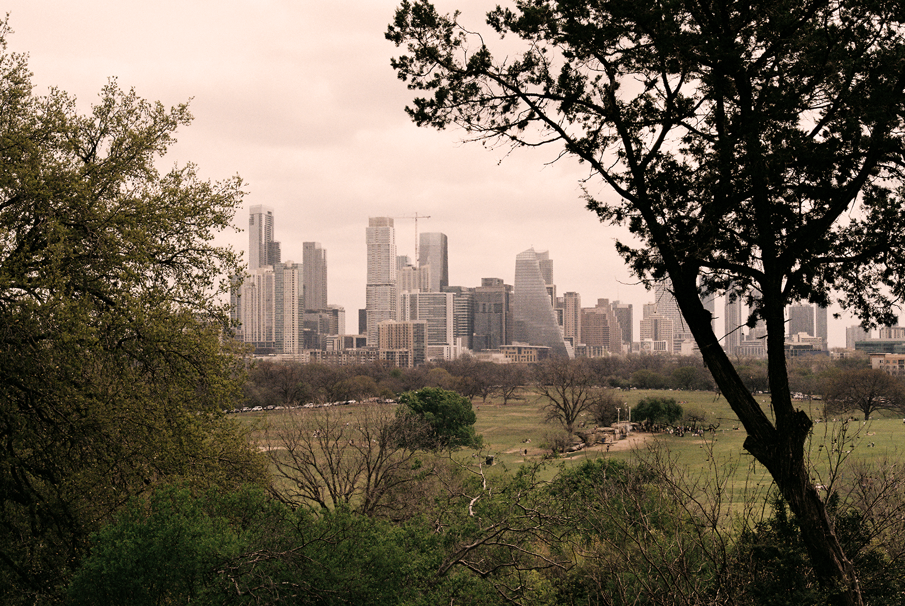 Photo of the Austin Skyline. 
