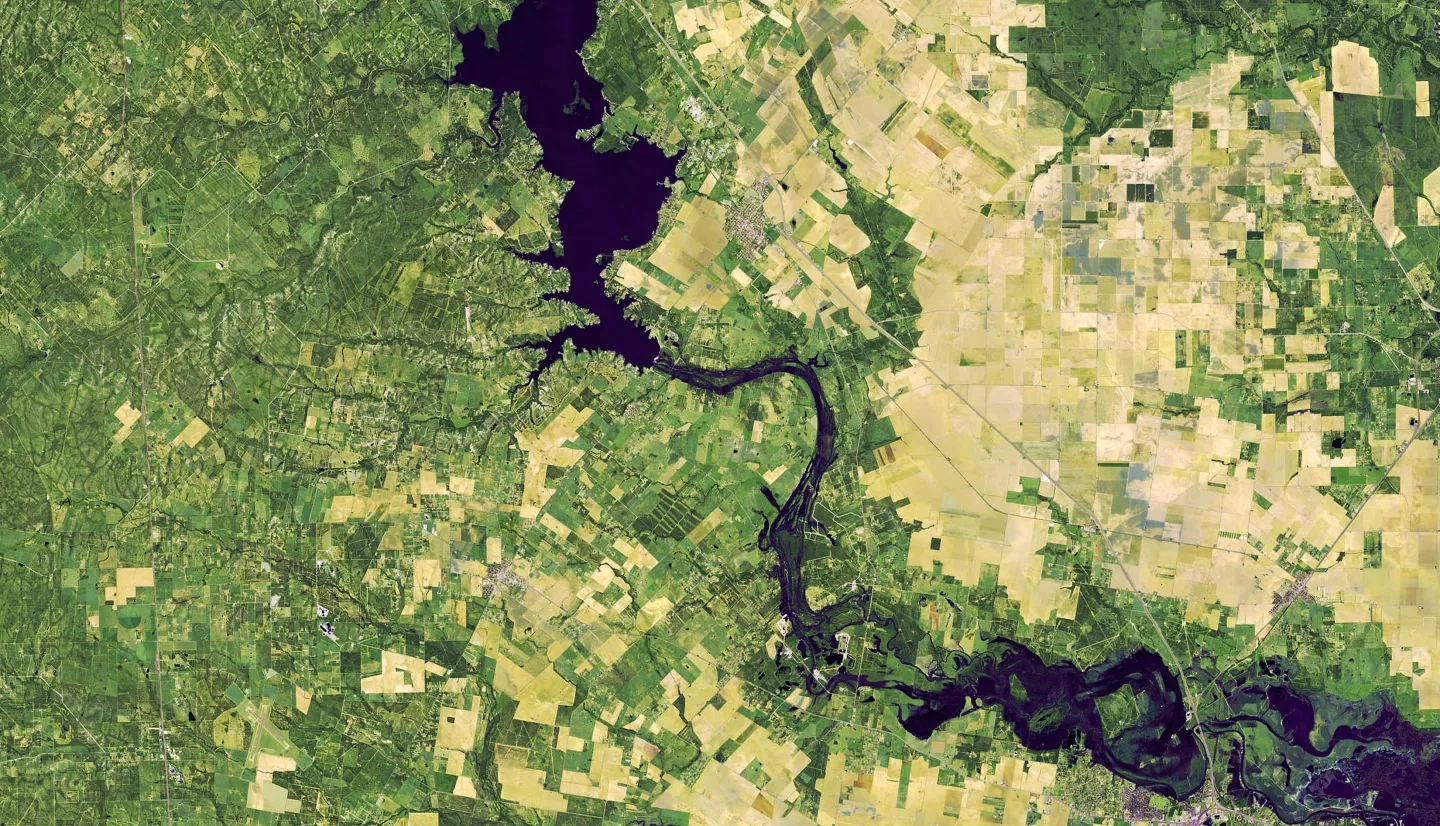 Operational Land Imager (OLI) on Landsat 8, Nueces, Texas