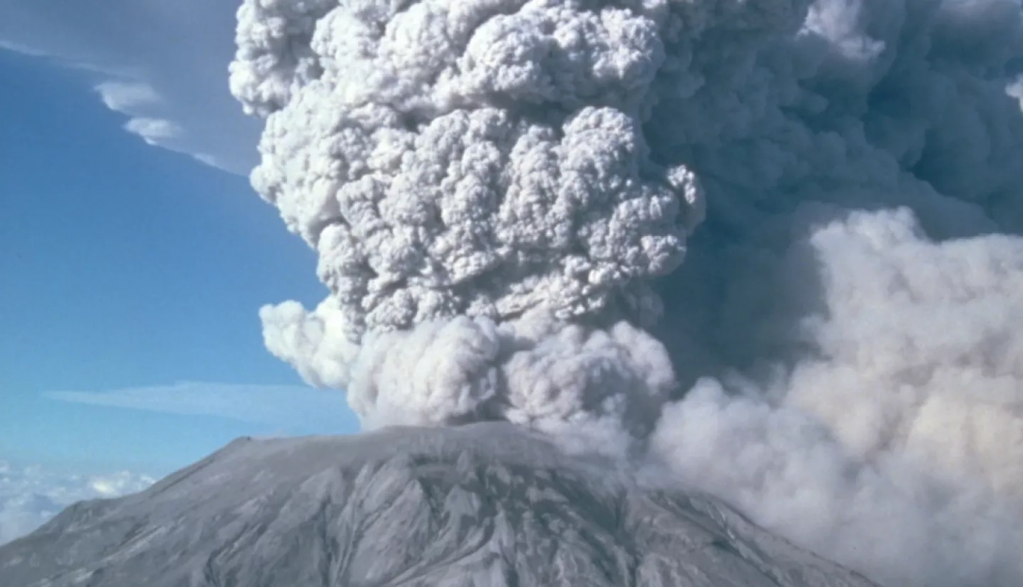Mt Saint Helens Eruption Volcano