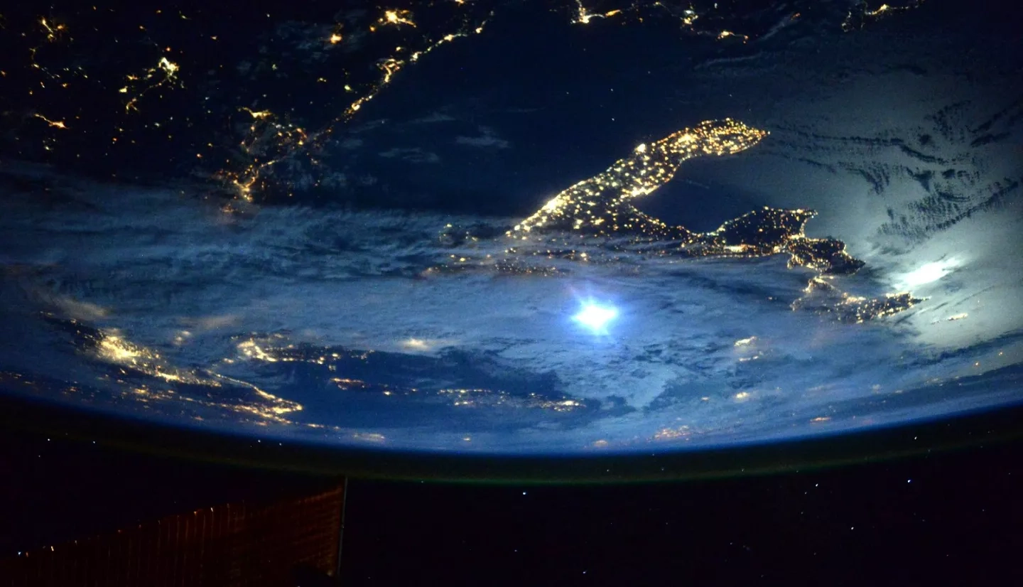 ISS image of Earth