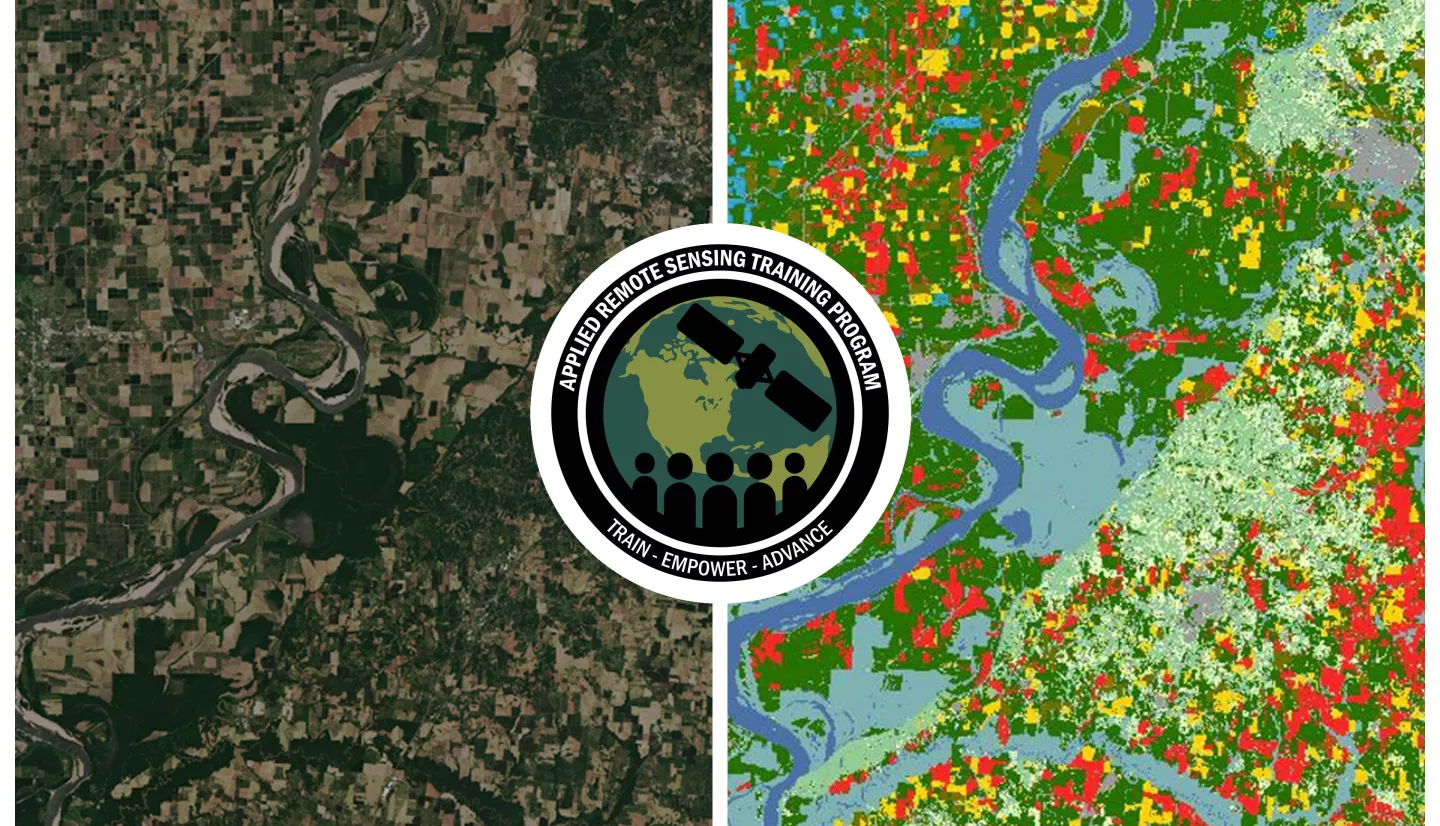 Website header for Large Scale Applications of Machine Learning using Remote Sensing for Building Agriculture Solutions