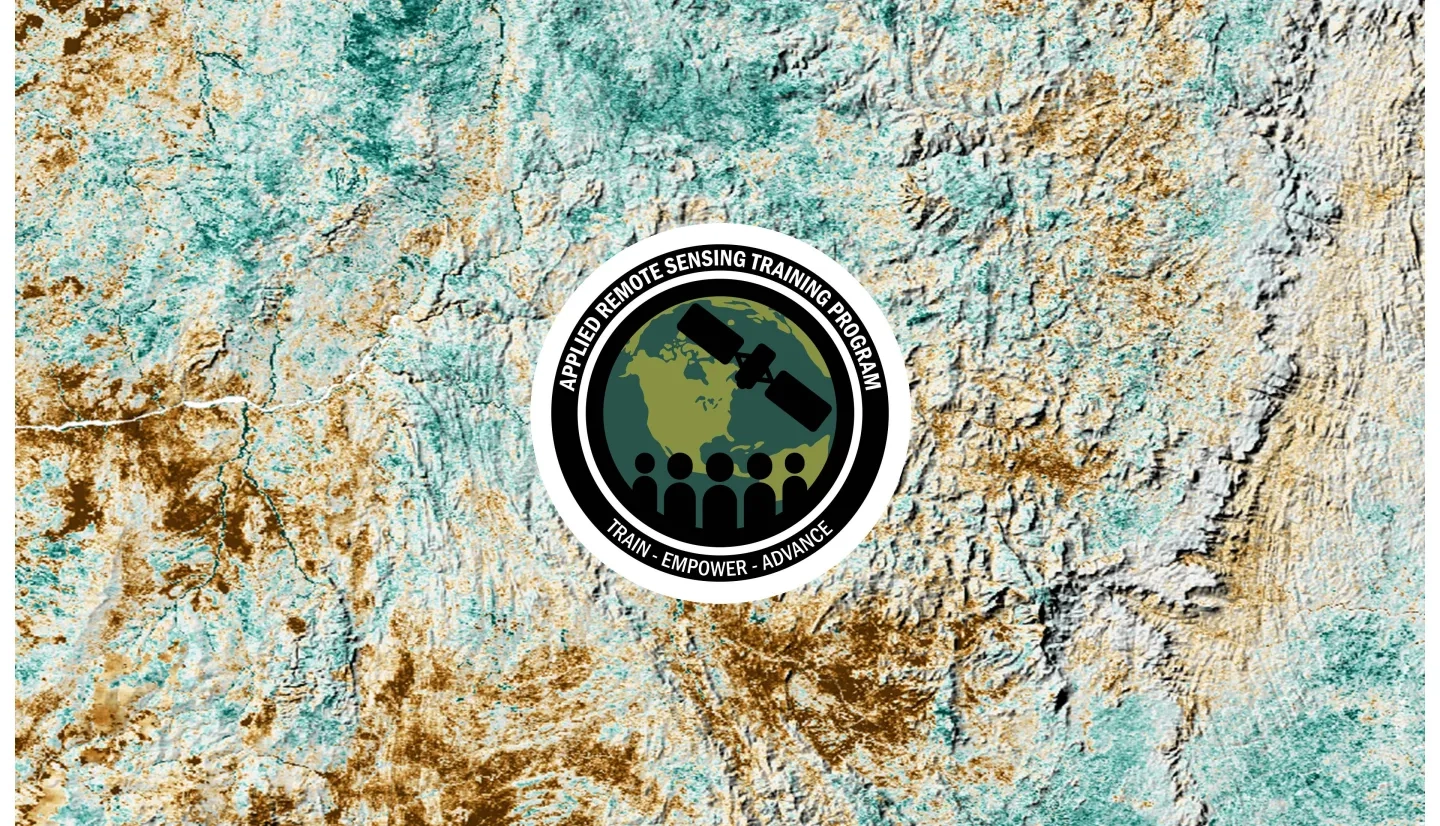 Website header image for ARSET spectral indices training