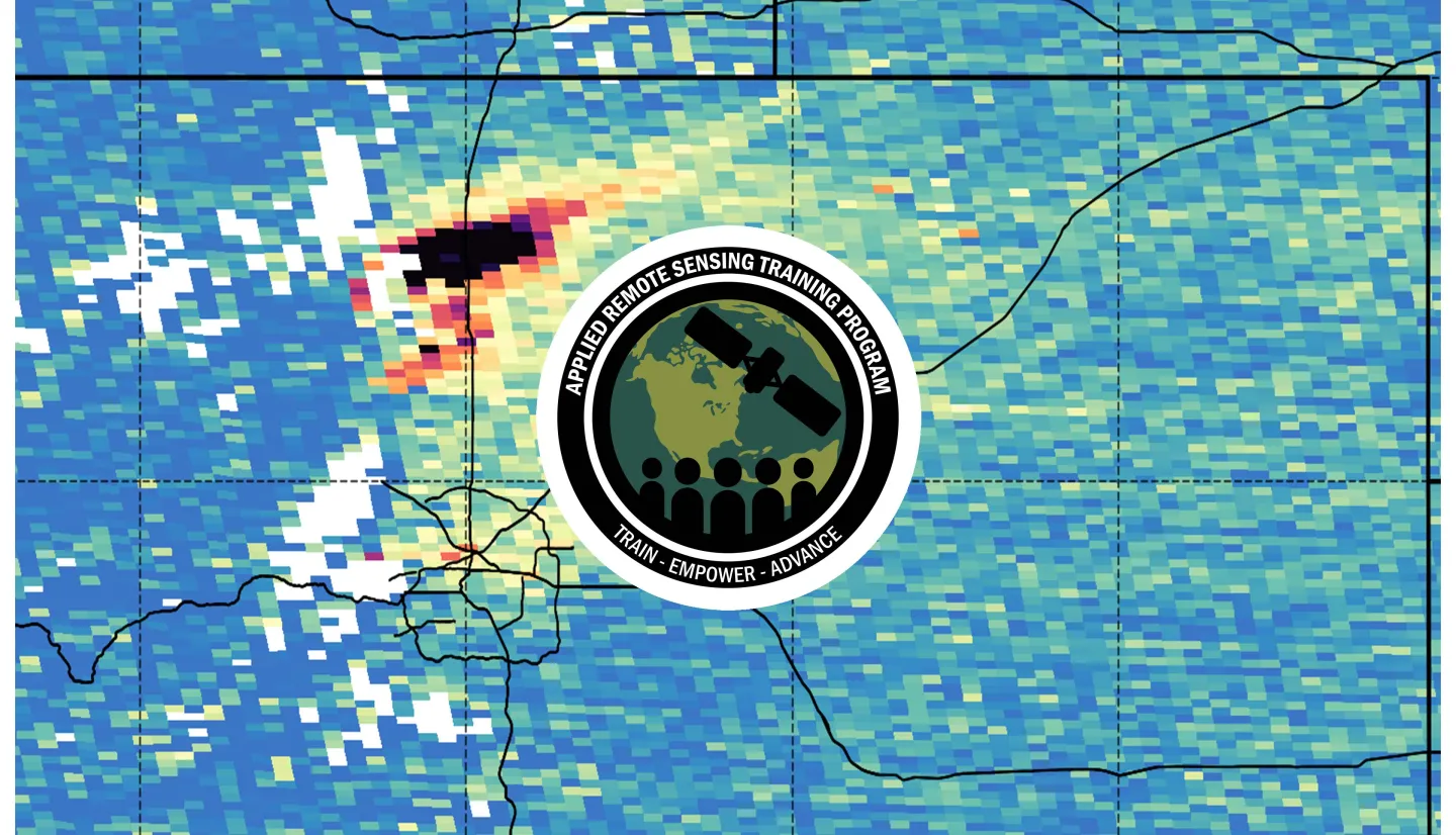 Website header image for ARSET's 2026 in-person TEMPO training