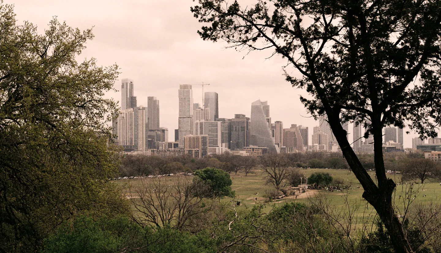 Photo of the Austin Skyline.