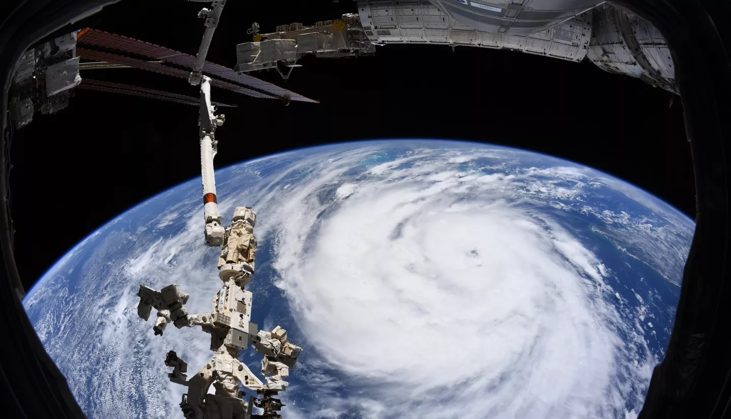 Astronauts onboard the International Space Station (ISS) captured this photograph of Hurricane Ida on Aug. 29, 2021. Click here to learn more about how ISS photography is used to monitor disasters and provide situational awareness to aid response efforts on the ground. Credits: European Space Agency