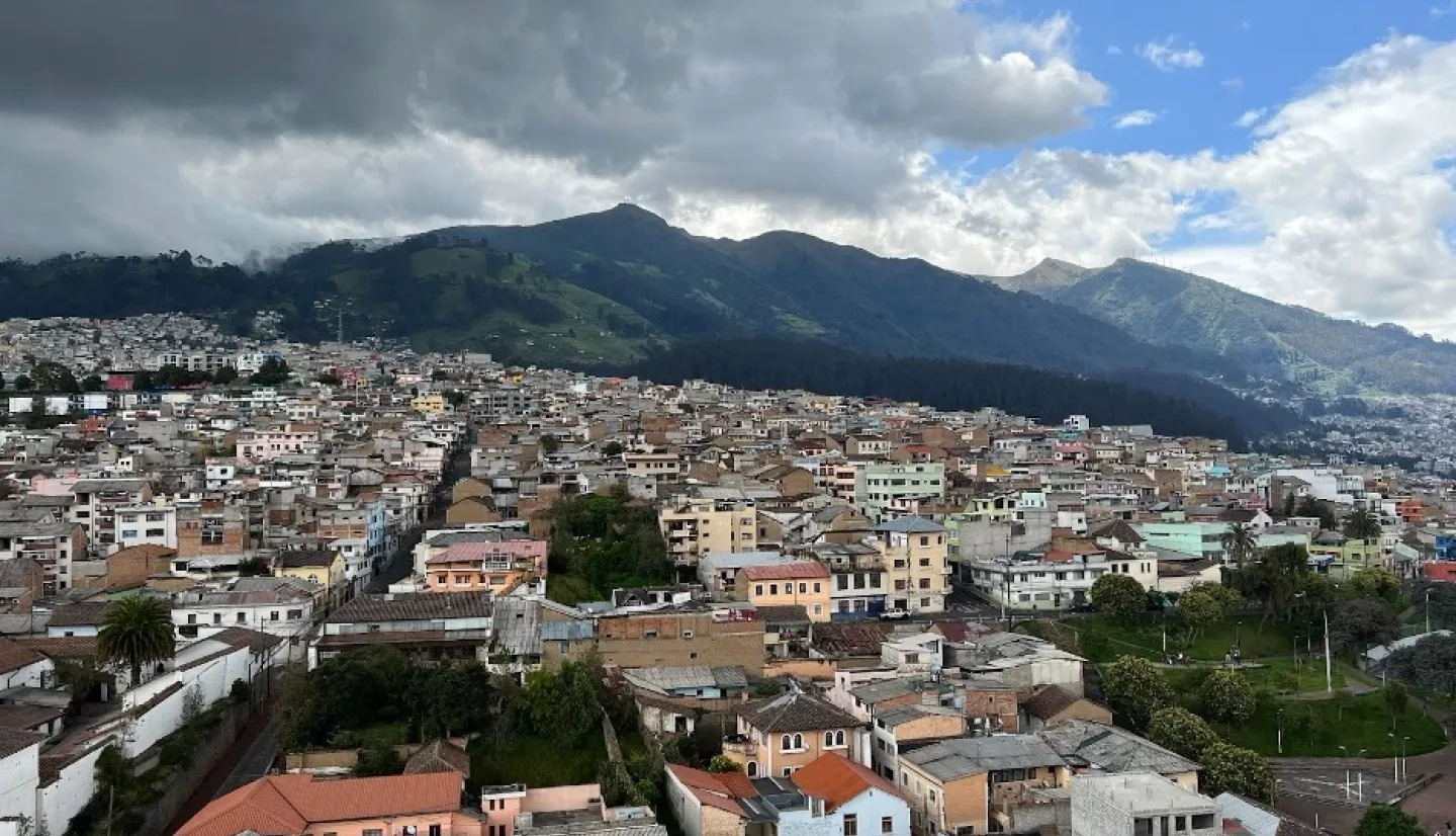 Quito, Ecuador rainfall fluctuations