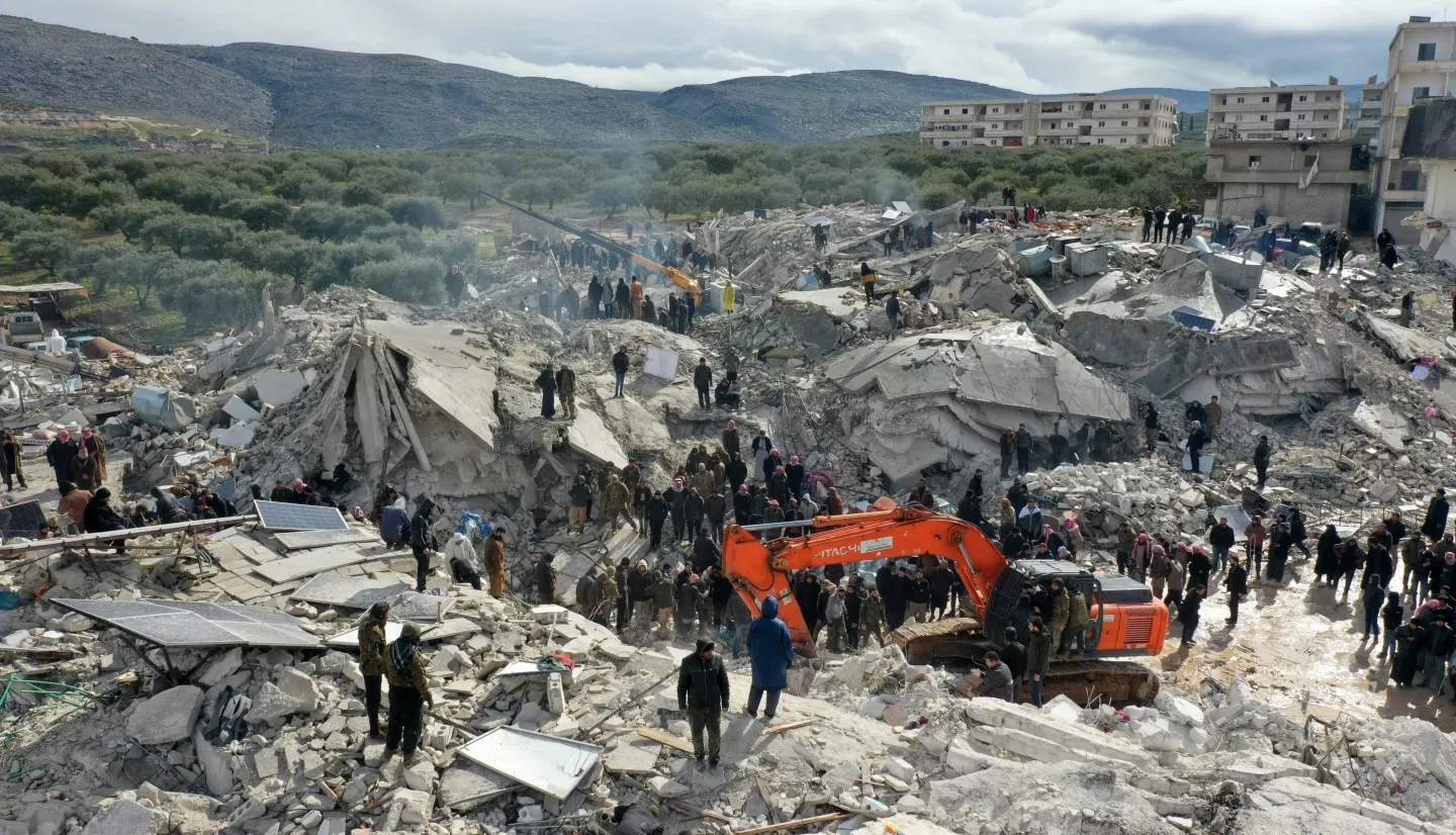 Search and rescue teams in Türkiye following the devastating Feb. 6 earthquake. Credits: USAID