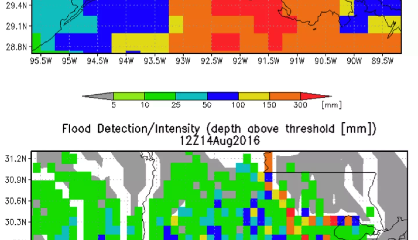 GFMS flood detection / intensity