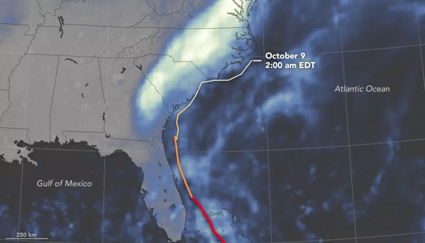 Hurricane Matthew Drenches Southeast U.S.