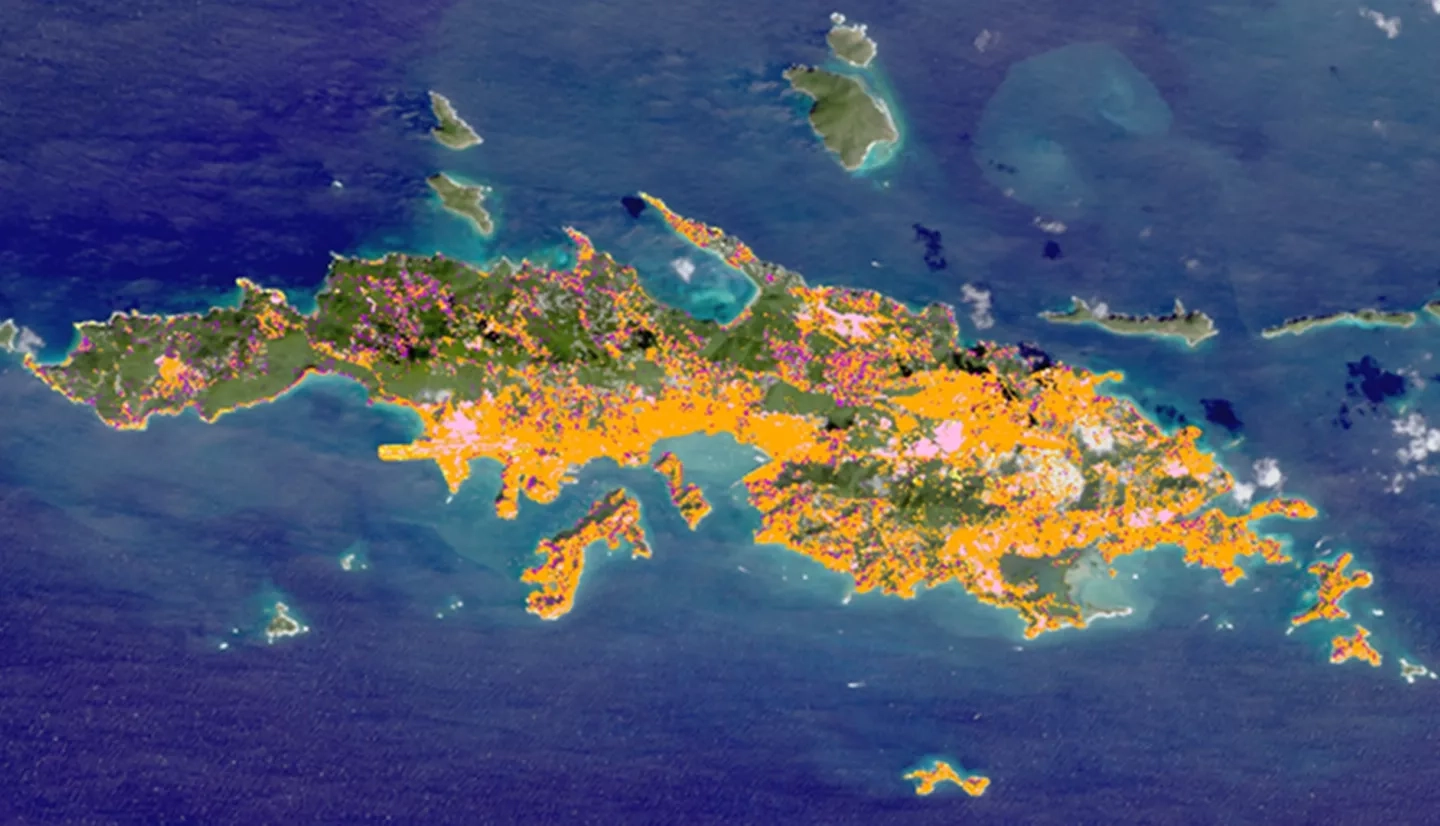 Using NASA Earth Observations to Monitor Land-use Change and Map At-risk Coastal Habitats in the U.S. Virgin Islands