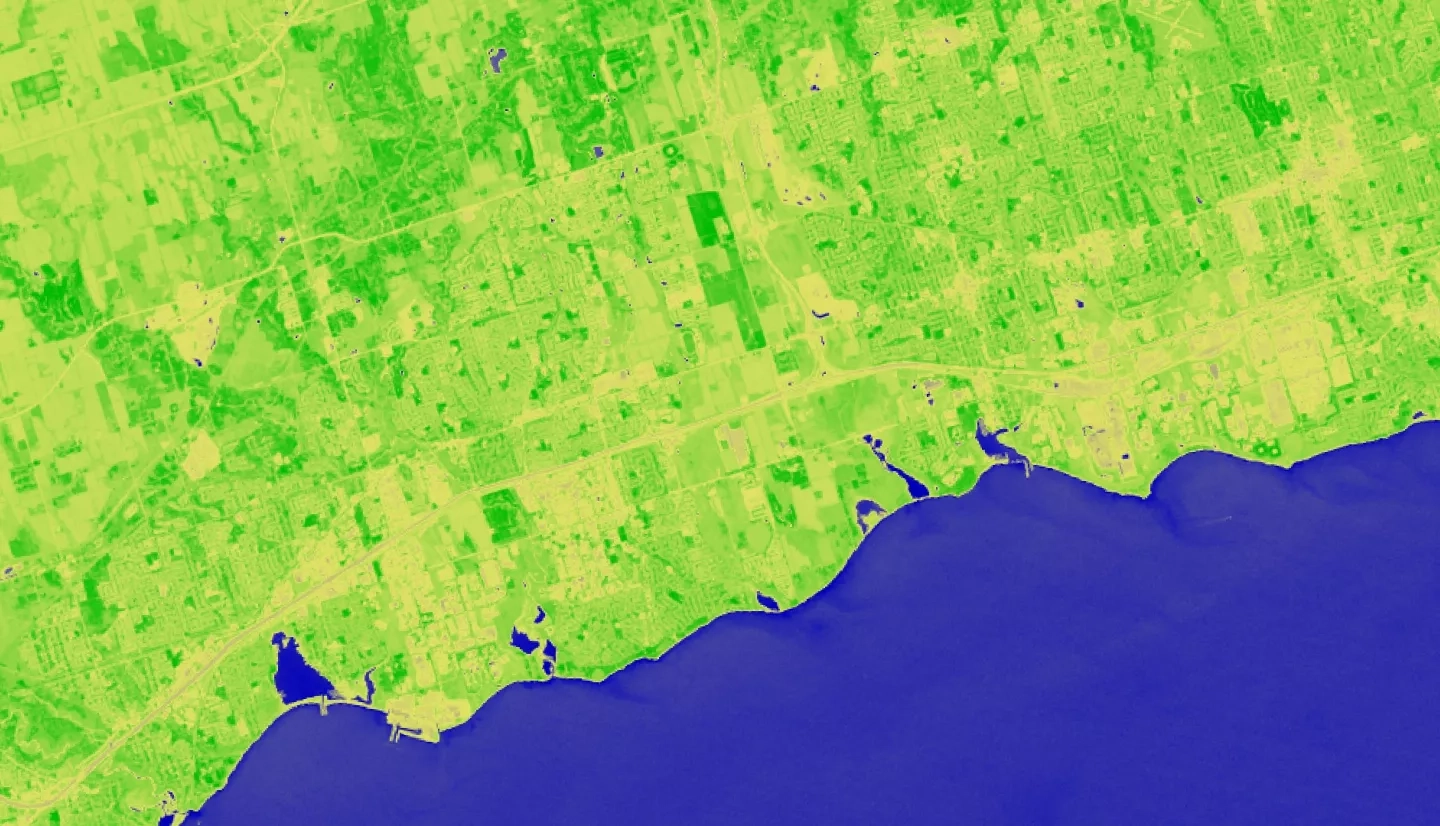 Utilizing NASA Earth Observations to Assess Urban Forestry as an Adaptation Strategy for Extreme Heat in Ajax, ON, Canada