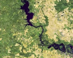 Operational Land Imager (OLI) on Landsat 8, Nueces, Texas