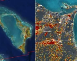 Damage Map of Bahamas
