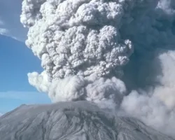 Mt Saint Helens Eruption Volcano