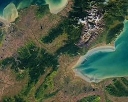 2014 Landsat image of Ulbanskiy Russia