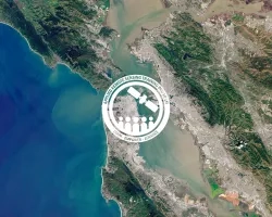 Satellite Image of San Francisco Bay