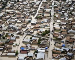 The Gonaïves area of Haiti, flooded by Hurricane Tomas. Credits: UN Photo/UNICEF/Marco Dormino