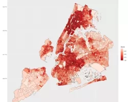 Mapping heat vulnerability in New York City and Jersey City. We use a series of variables to map vulnerability to heat under different scenarios and for different groups. Our project aims to offer a more nuanced approach in mapping vulnerability.